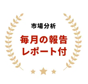 市場分析 毎月の報告レポート付