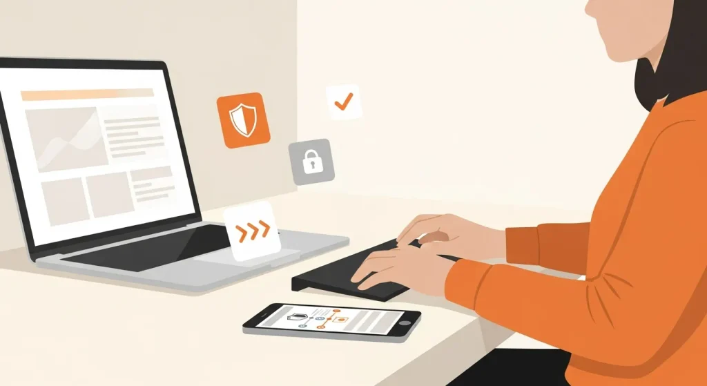 スマホで安全に確認する時系列チェック手順