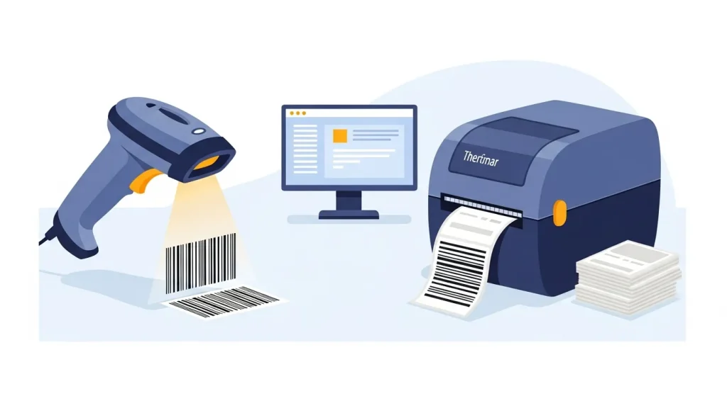 必要機器とバーコード導入ガイド