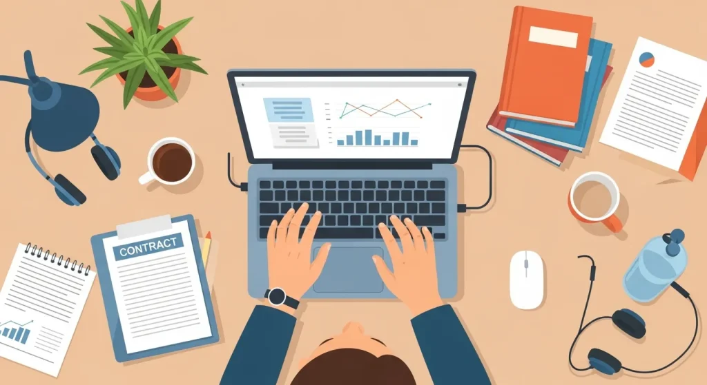 代行・インフル選定と契約